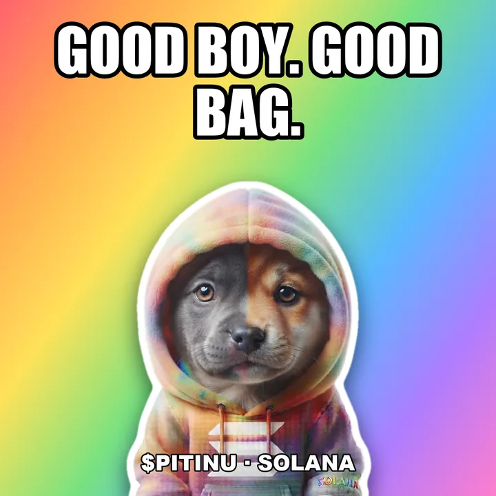 Good boy. Good bag.